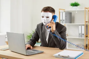 Masked Man Behind Fake Check-Cashing Phone Scams