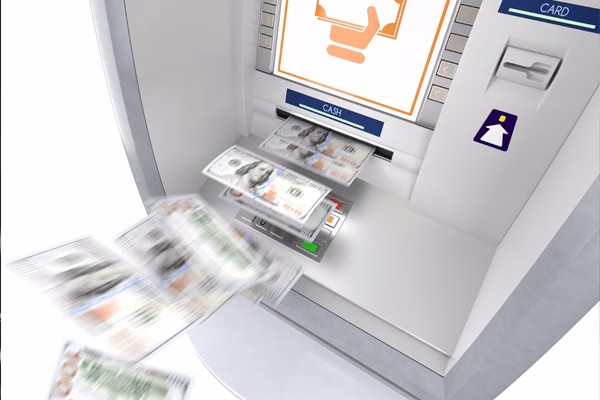Cash Dispensing from a Bitcoin ATM Machine
