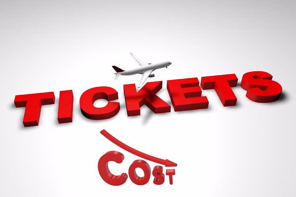 Plane Tickets With Reduced Travel Cost Graphics