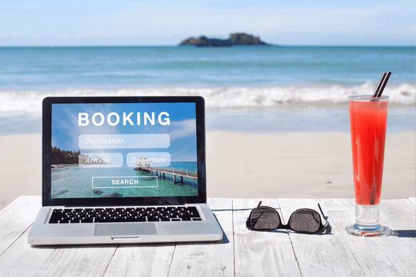 Búsqueda de vuelos en línea con configuración Ocean View
