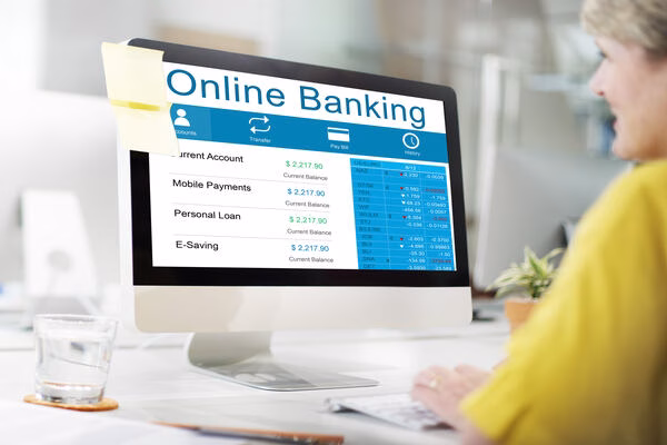 Online banking dashboard for cross-border business payments