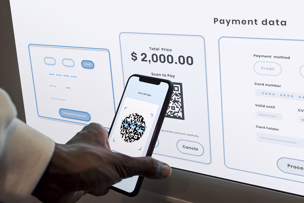 Contactless Cross Border Payments made by scanning QR code.