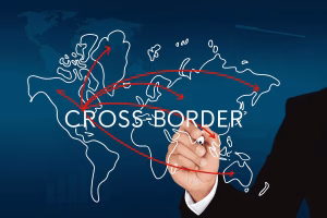 Visualización del mapa de la red global de pagos transfronterizos