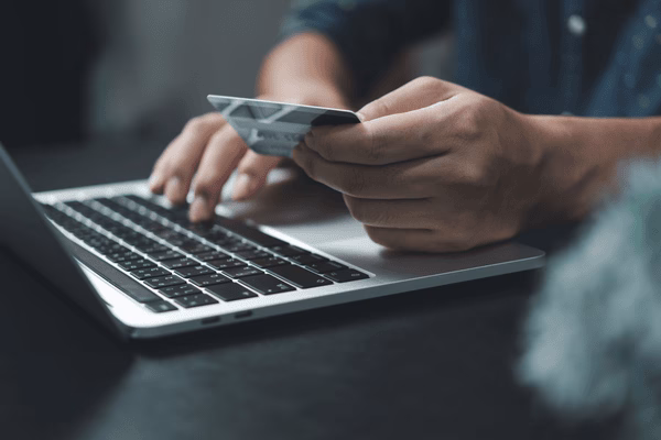 Secure Cross Border Payments Through Laptop And Card