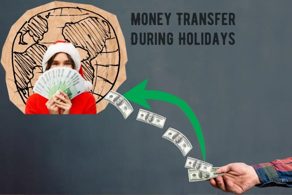 Transferencias de dinero durante las vacaciones