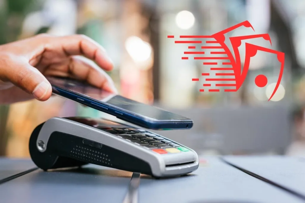 Transferencia de dinero móvil mediante un sistema de pago sin contacto