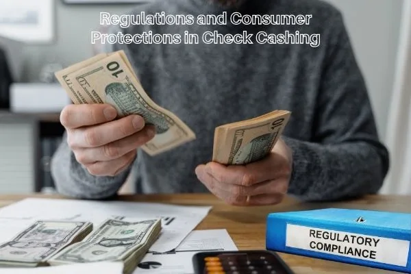 Consumer protection in check cashing services
