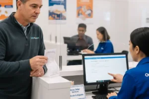 Cliente solicita reembolso por giro postal no utilizado en mostrador