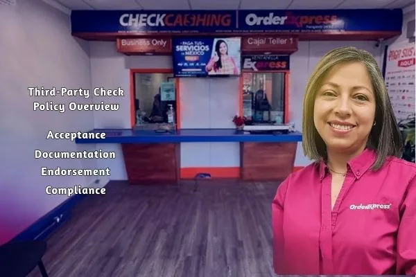 Políticas para el cobro de cheques de terceros
