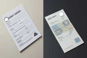 Comparación de giros postales y giros bancarios