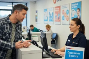 Cliente solicita al servicio de atención al cliente que haga un seguimiento del giro postal