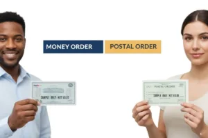 Mostrando cómo se diferencian el giro postal y el giro postal