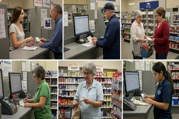 Customers using money orders for everyday financial transactions