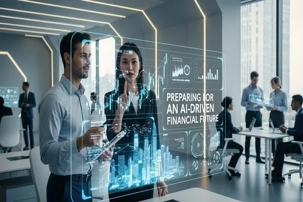 Profesionales que se preparan para un futuro financiero impulsado por la IA