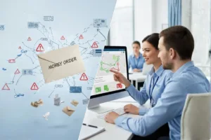 Seguimiento de giros postales perdidos por parte de empleados en línea