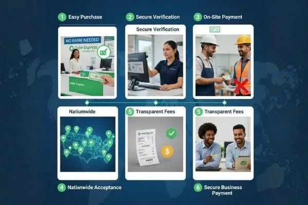 Cómo Order Express facilita el pago a los contratistas