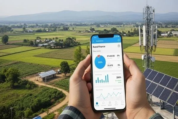 Centro de transferencia de dinero rural que fomenta la confianza financiera en la comunidad.