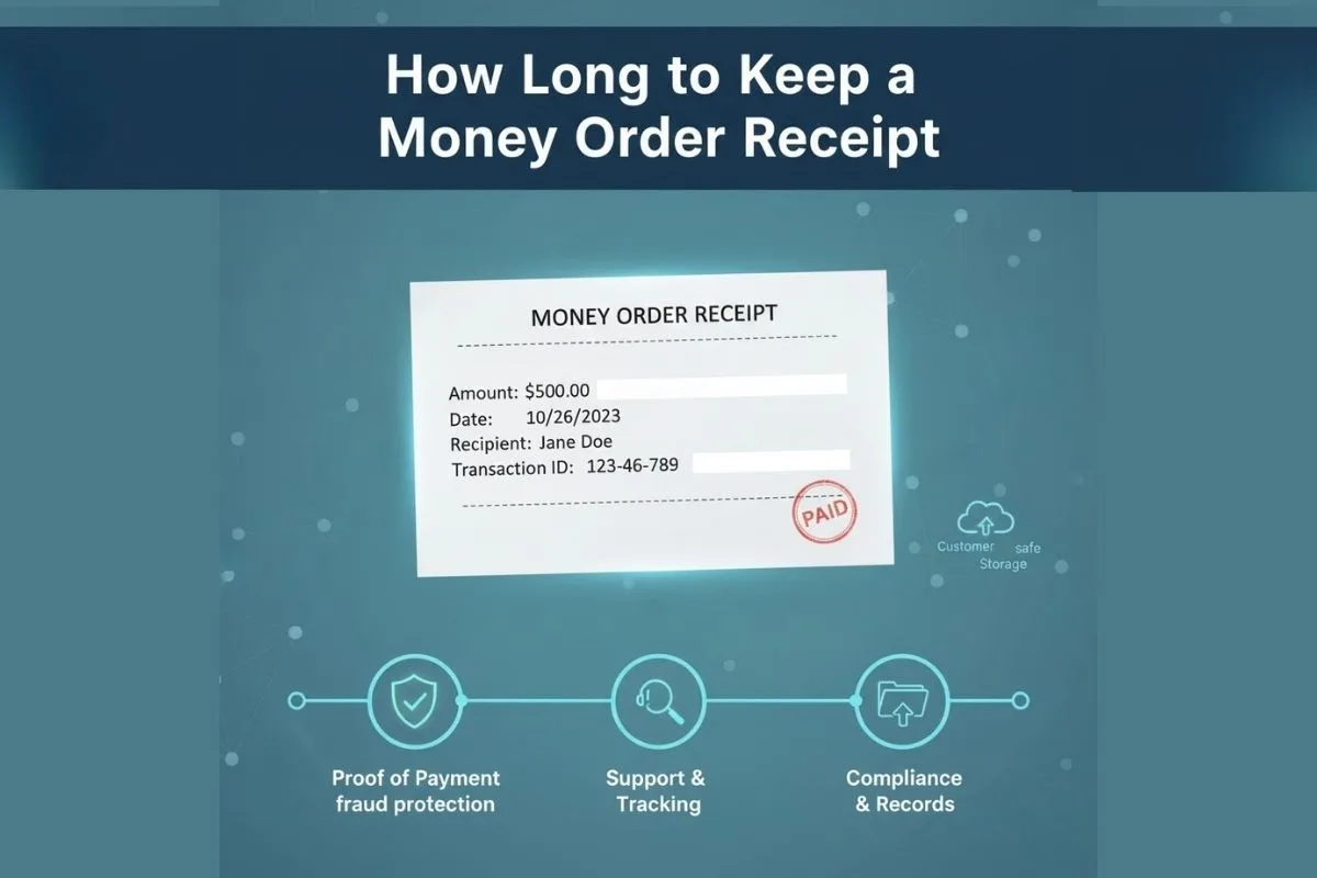 How Long Customers Should Hold A Money Order Receipt