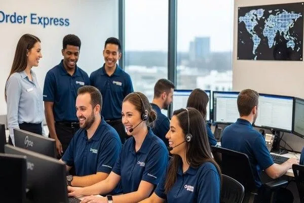 Norcross Order Express staff assisting customers efficiently
