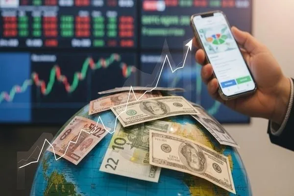 Tendencias globales de divisas e inflación que afectan a las transferencias de dinero. 
