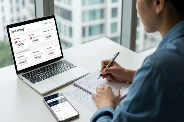 Analizando los detalles de la transferencia de dinero para tomar decisiones informadas.
