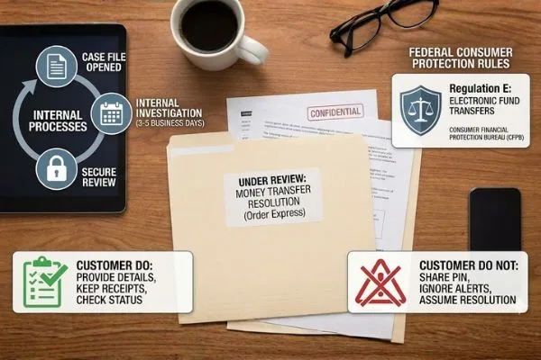 Documentos y lista de verificación de revisión de cumplimiento de transferencias de dinero