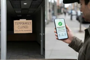 La ubicación de recogida de transferencias de dinero está cerrada temporalmente
