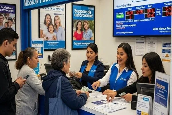 Locals receiving community money transfer support on Mission St