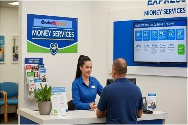 Order Express Mission St brindando servicios de dinero confiables