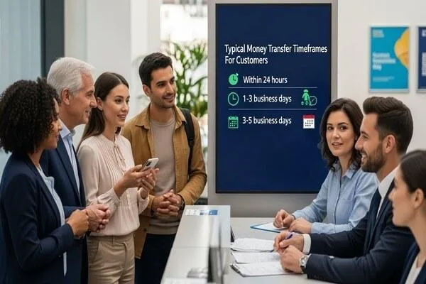 Typical money transfer timeframes for Avondale customers
