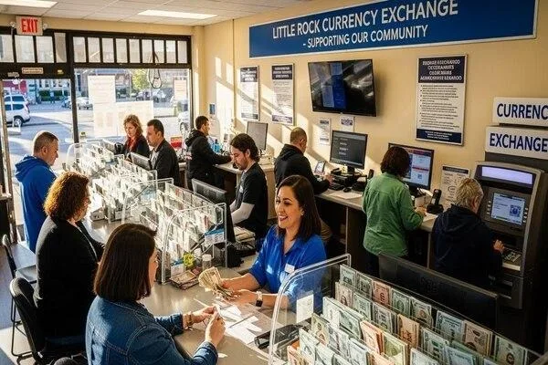 Cambio de divisas en Little Rock al servicio de las necesidades financieras de la comunidad