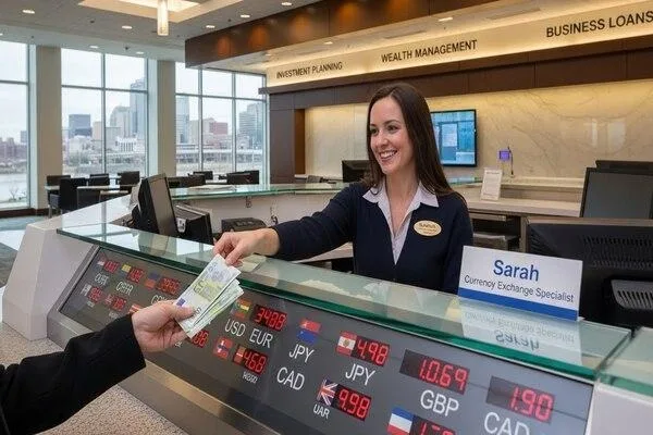 Especialista en cambio de divisas en Little Rock que ayuda a los clientes