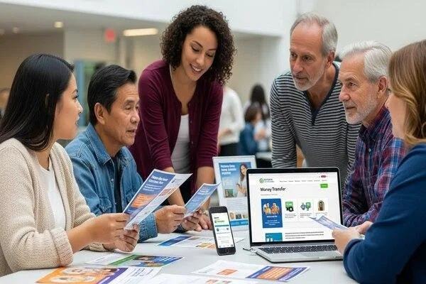 Residents reviewing trusted Money Transfer options in Watsonville

