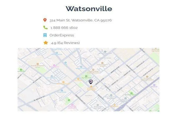Ubicación de Order Express en Watsonville que respalda las necesidades financieras de la comunidad