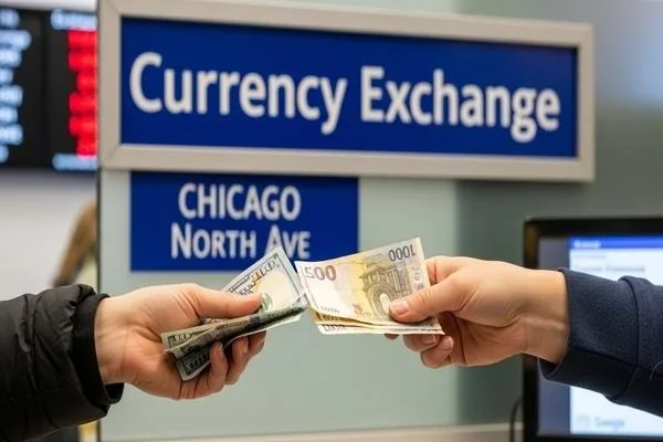 Customers relying on Chicago North Ave currency exchange

