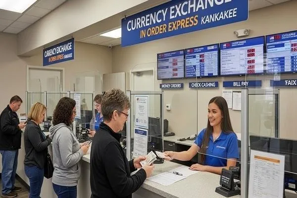 Clientes que confían en el cambio de divisas de Order Express en Kankakee
