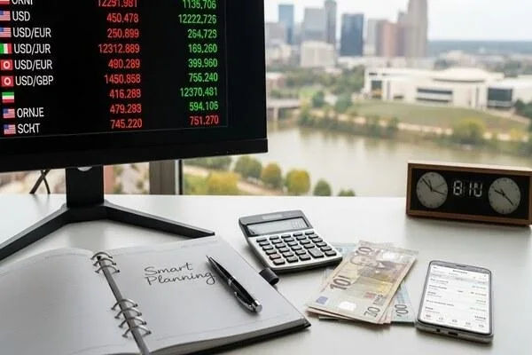 Smart planning setup for Little Rock currency exchange
