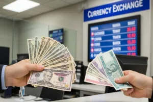 Billetes extranjeros aceptados para cambio de divisas en Olathe