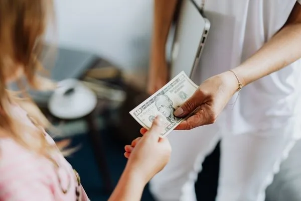 Hand To Hand Cash Exchange For In Person Money Transfer