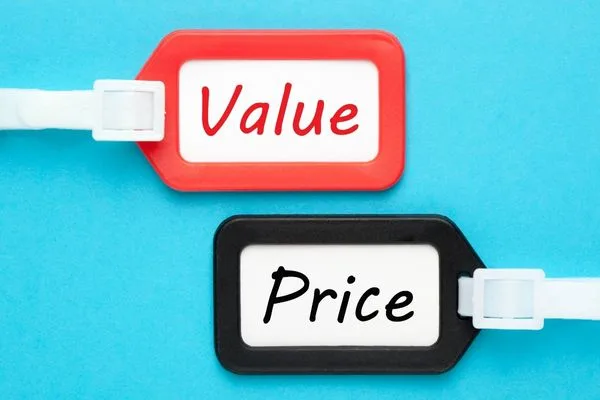 Value versus price concept linked to Check Cashing decisions
