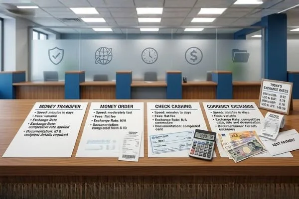 Comparing Currency Exchange and transfer options 