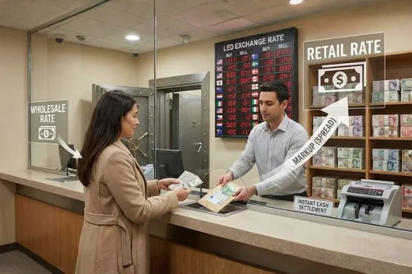 How Does Currency Exchange Work For Cash Vs Digital Funds?