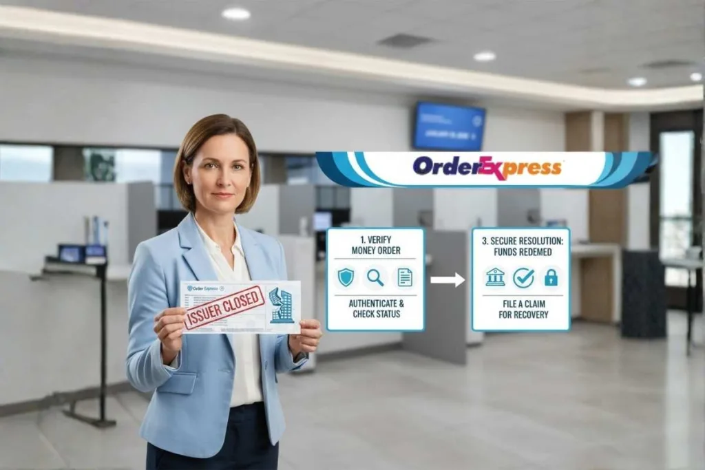 Cliente que busca ayuda con una orden de pago cerrada