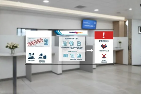 Money Order issuer closed recovery steps
