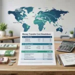 Tarifas de transferencia de dinero y tipo de cambio