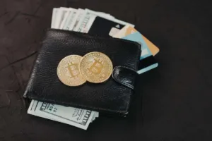 Cartera De Cambio De Divisas Con Billetes Internacionales