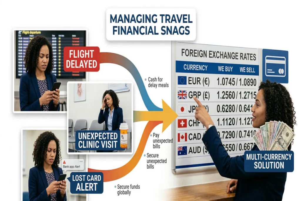 Managing travel financial issues with Currency Exchange