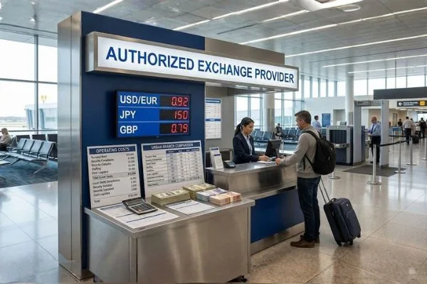 Airport Currency Exchange Rates operating costs