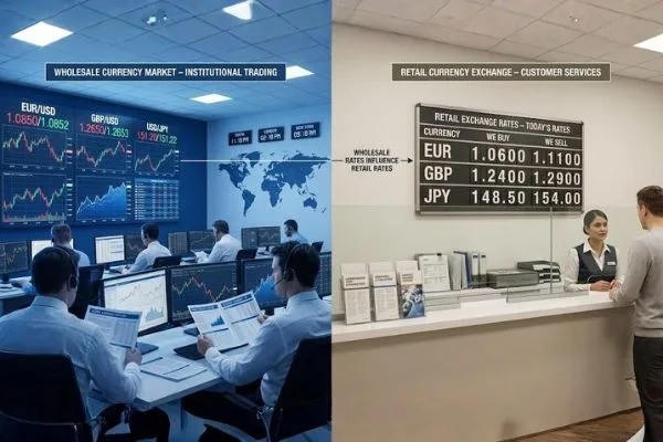 Wholesale Currency Exchange rate board display