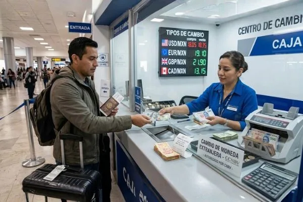 Cross-border cash conversion for unbanked currency exchange